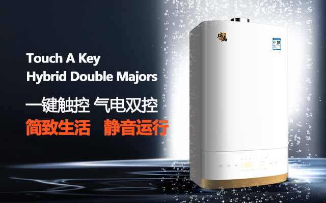 雙能源壁掛爐，省氣25%